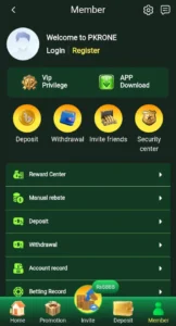 PKRONE Game Download | Login | Register | Get 488 Free Bonus 4