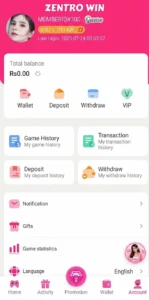 ZENTRO WIN Game APK Download (Real Earning App) In 2026 9